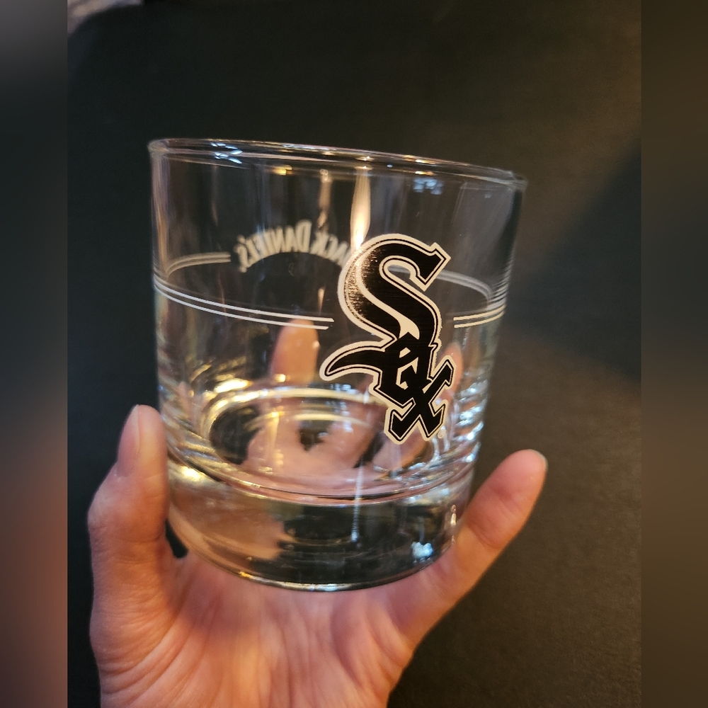 Chicago White Sox Whiskey Glasses, set of 4